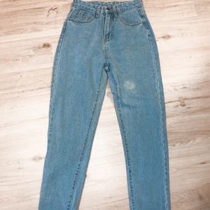 vintage high waisted jeans